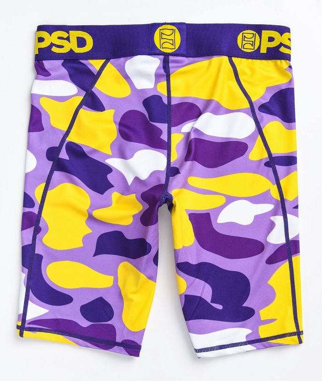 PSD Warface Purple Camo Bike Shorts - thumbnail 2