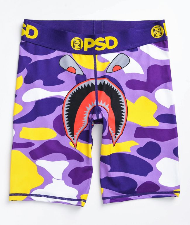 PSD Warface Purple Camo Bike Shorts