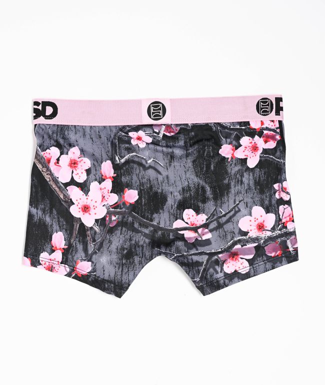 PSD Wildflower Bloom Pink Boyshort Underwear - thumbnail 2