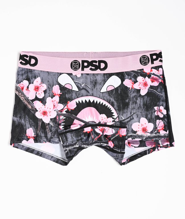 PSD Wildflower Bloom Pink Boyshort Underwear