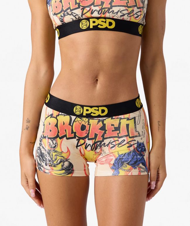 PSD x Broken Promises Lust Scorpion Beige Boyshort Underwear - thumbnail 3