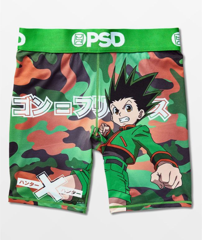 PSD x Hunter x Hunter Gon Camo Bike Shorts