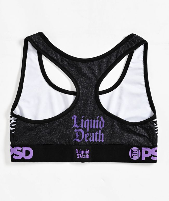 PSD x Liquid Death Skull Sports Bra - thumbnail 2