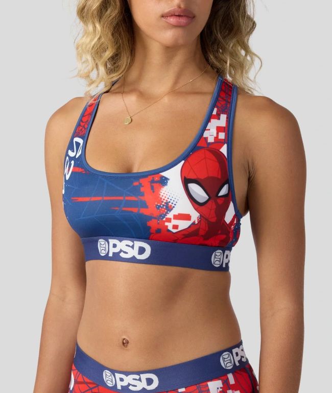 PSD x Marvel Spider-Man Senses Sports Bra - thumbnail 3