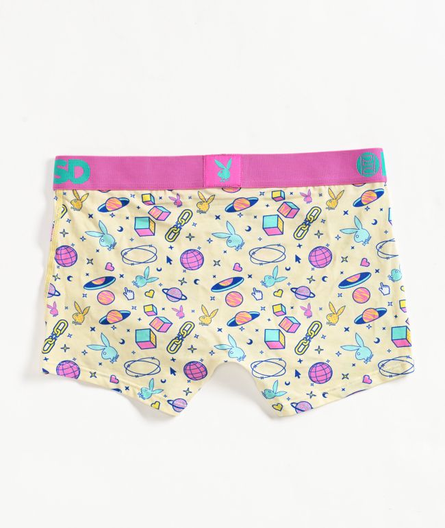 PSD x Playboy Iconz Modal Yellow Boyshort Underwear - thumbnail 2