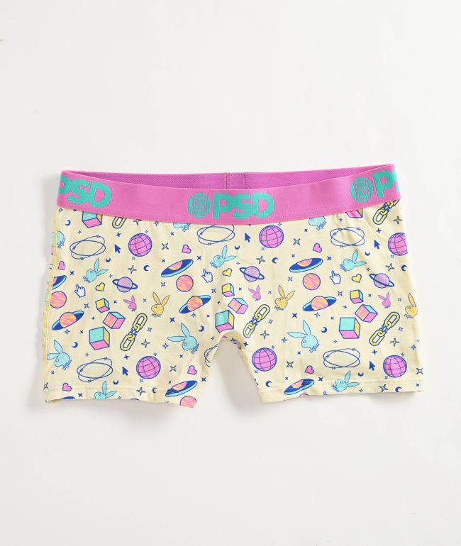 PSD x Playboy Iconz Modal Yellow Boyshort Underwear