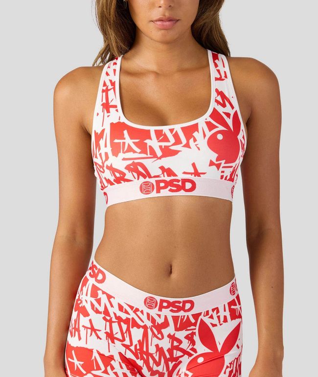 PSD x Playboy Red Tags Sports Bra