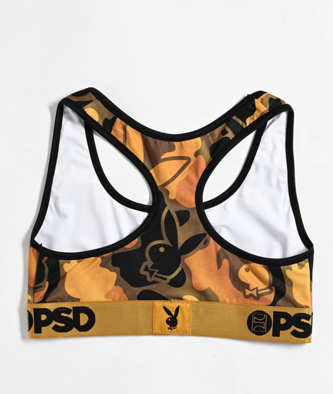 PSD x Playboy Silk Gold Sports Bra - thumbnail 2