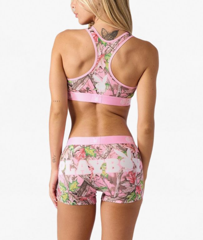 PSD x Playboy Woods Pink Sports Bra - thumbnail 2