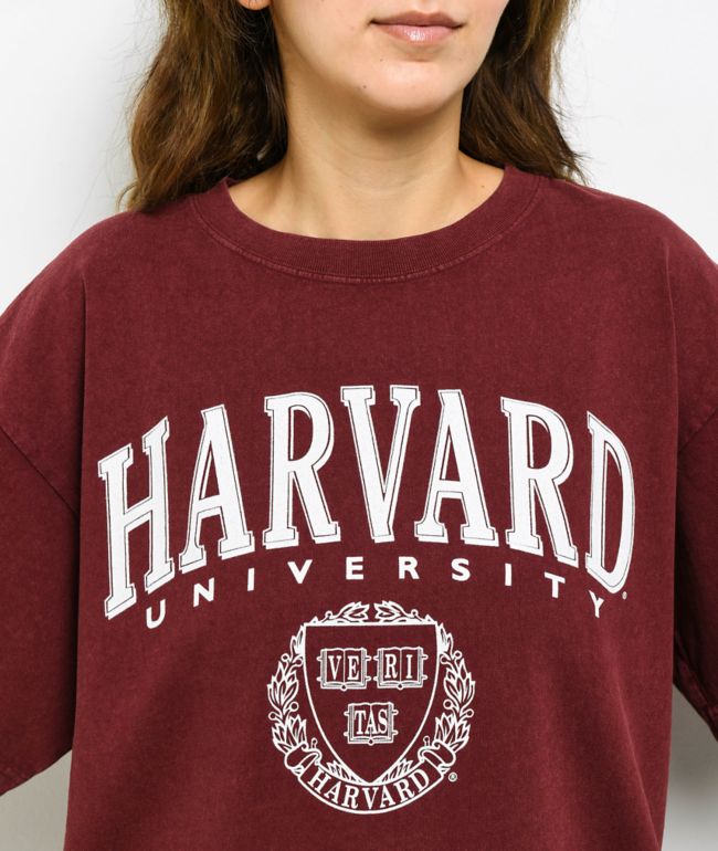 Park Fields Harvard Arch Seal Maroon T-Shirt - thumbnail 3