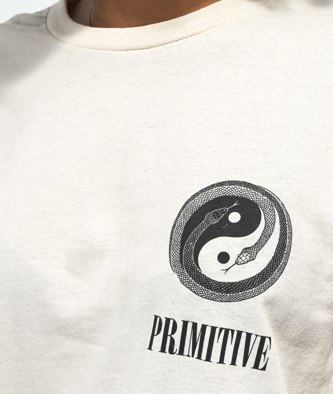 Primitive Dual Cream T-Shirt - thumbnail 3