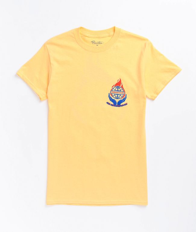 Primitive Fuel Yellow T-Shirt - thumbnail 2