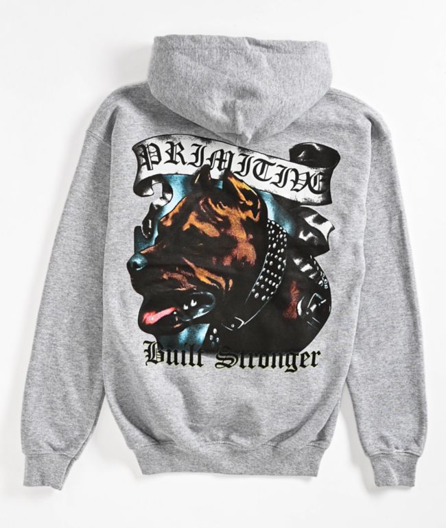 Primitive Kids Chopper Grey Hoodie
