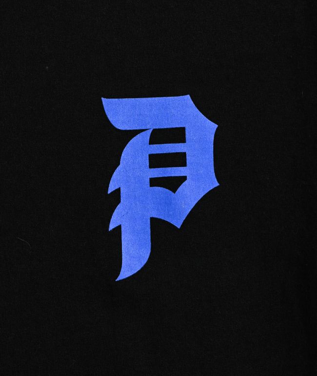 Primitive Kids Dedication Black Heavyweight T-Shirt - thumbnail 3