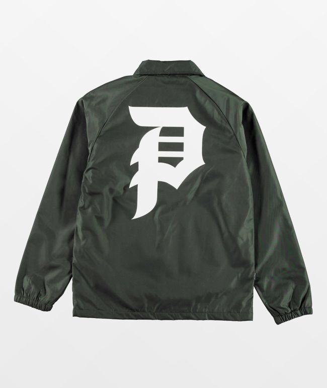 Primitive Kids Dirty P Green Coach Jacket - thumbnail 2