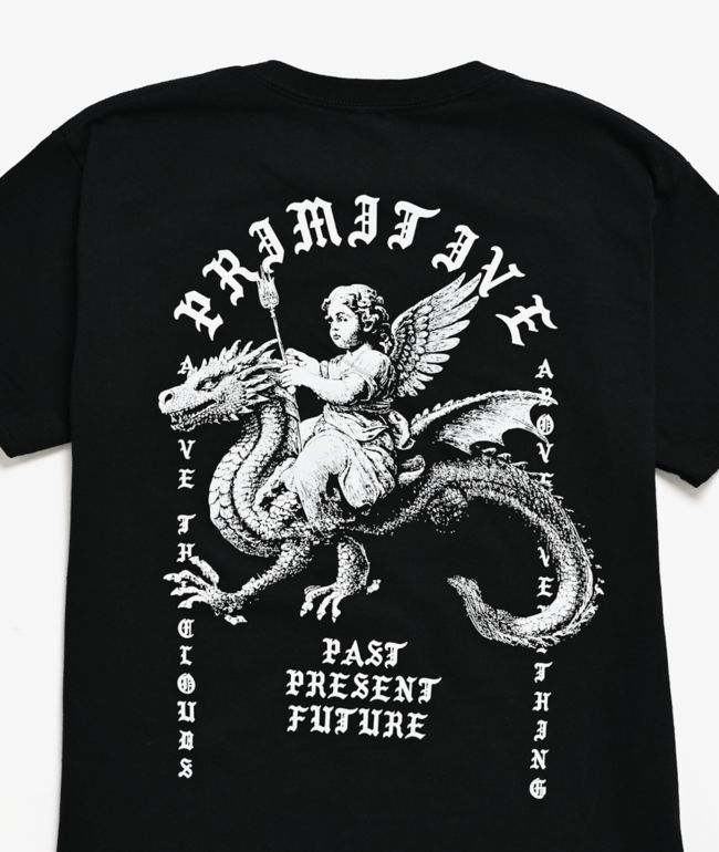 Primitive Kids Fantasy Black T-Shirt - thumbnail 3