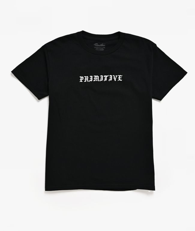Primitive Kids Fantasy Black T-Shirt - thumbnail 2