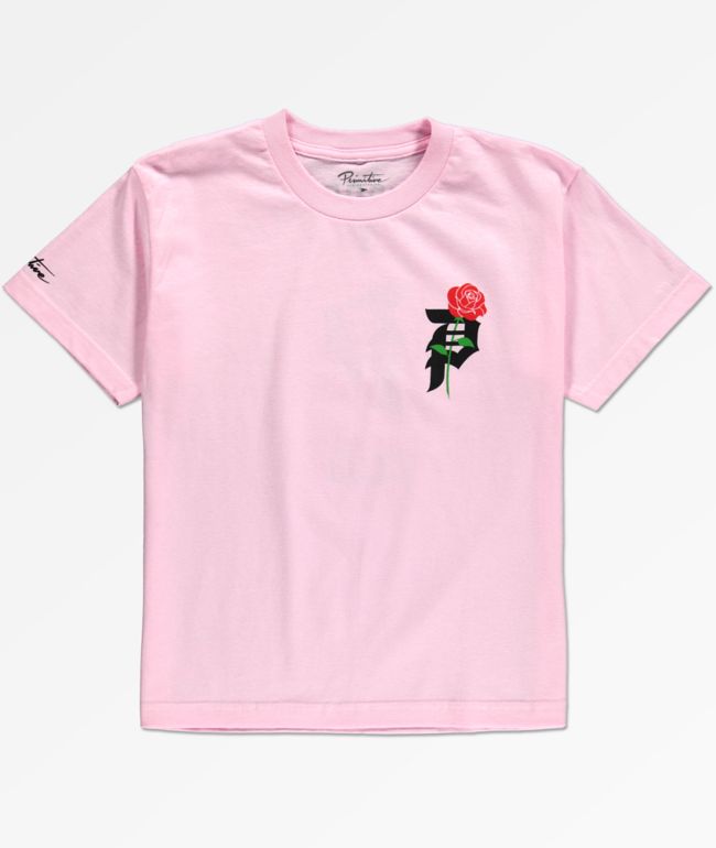 Primitive Kids Heartbreak Pink T-Shirt - thumbnail 2