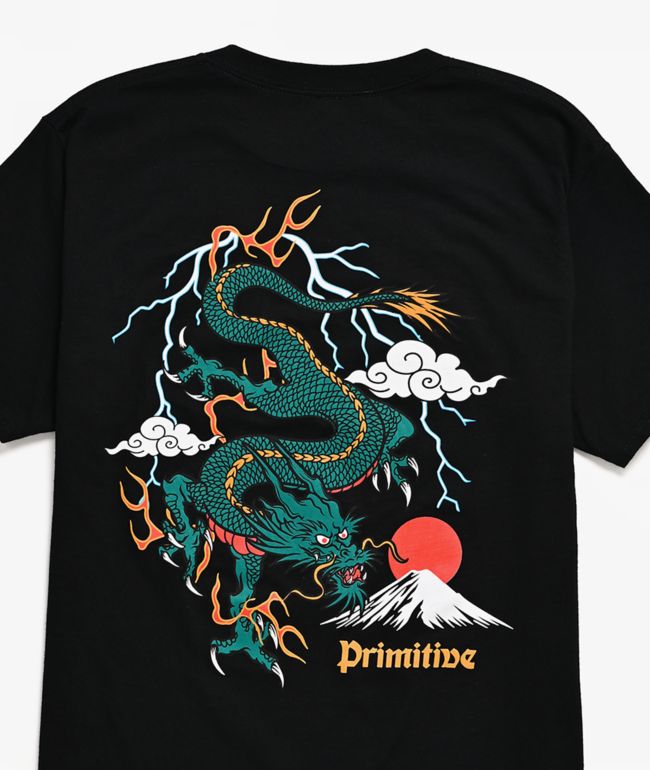 Primitive Kids Meltdown Black T-Shirt - thumbnail 3