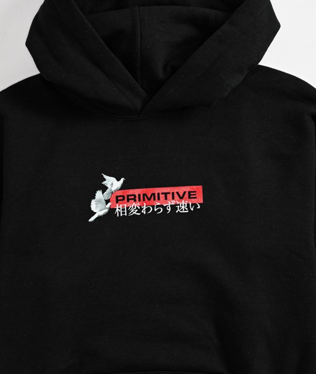Primitive Kids Nightwatch Black Hoodie - thumbnail 3