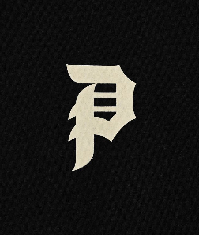 Primitive Kids Protector Black Heavyweight T-Shirt - thumbnail 3