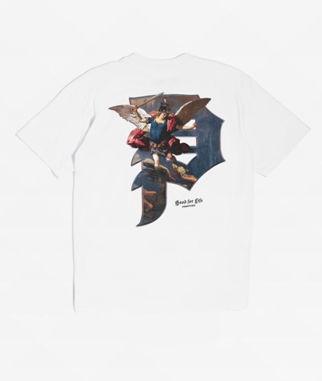 Primitive Kids Redemption White Heavyweight T-Shirt