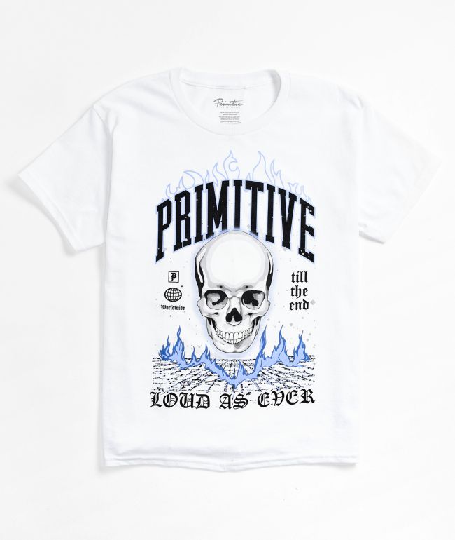 Primitive Kids Scorcher White T-Shirt