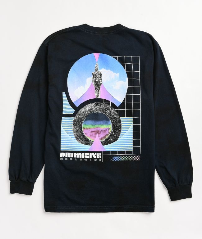Primitive Revolver Blue Long Sleeve T-Shirt