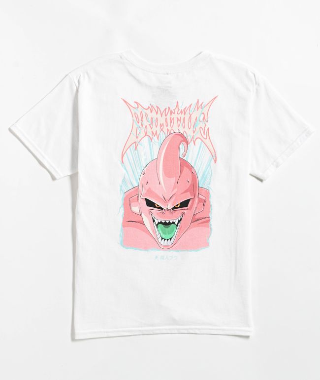 Primitive x Dragon Ball Z Kids Super Buu White T-Shirt