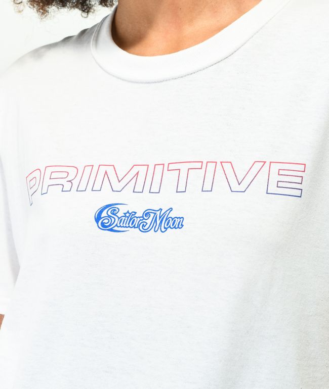 Primitive x Sailor Moon Dirty P White T-Shirt - thumbnail 3