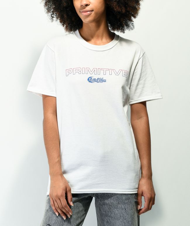 Primitive x Sailor Moon Dirty P White T-Shirt - thumbnail 2
