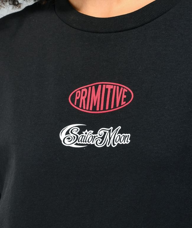 Primitive x Sailor Moon Guardians Black T-Shirt - thumbnail 3