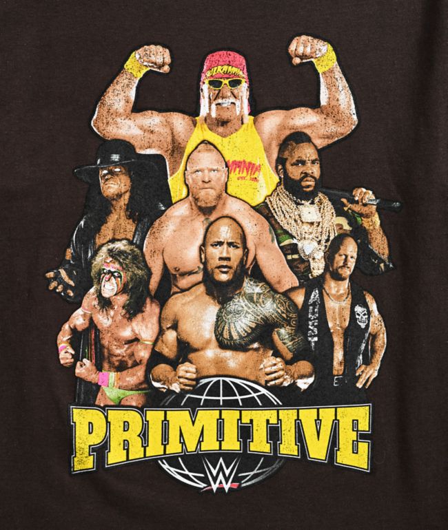 Primitive x WWE Kids Mania Black T-Shirt - thumbnail 2