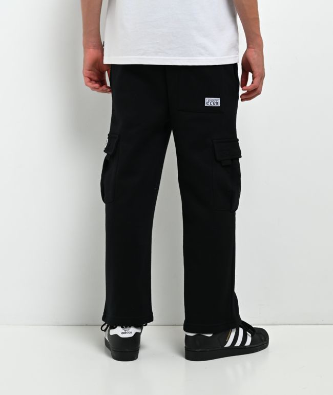 Pro Club Kids Black Cargo Sweatpants - thumbnail 2