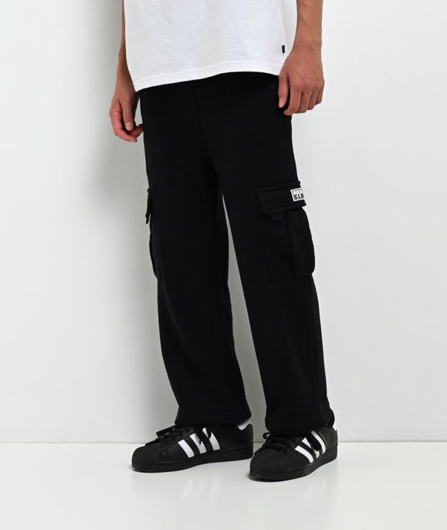 Pro Club Kids Black Cargo Sweatpants