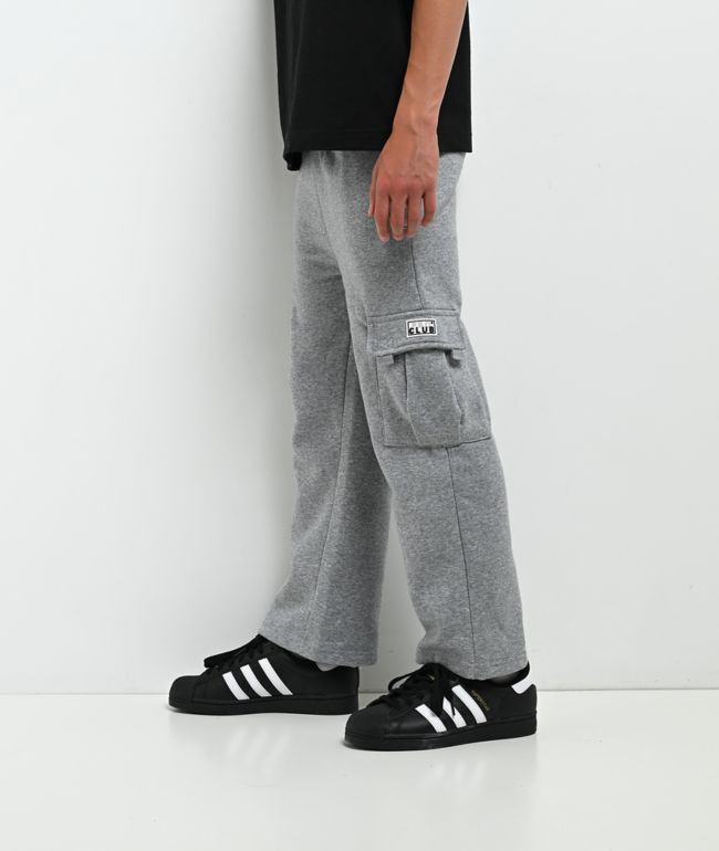 Pro Club Kids Grey Cargo Sweatpants - thumbnail 3