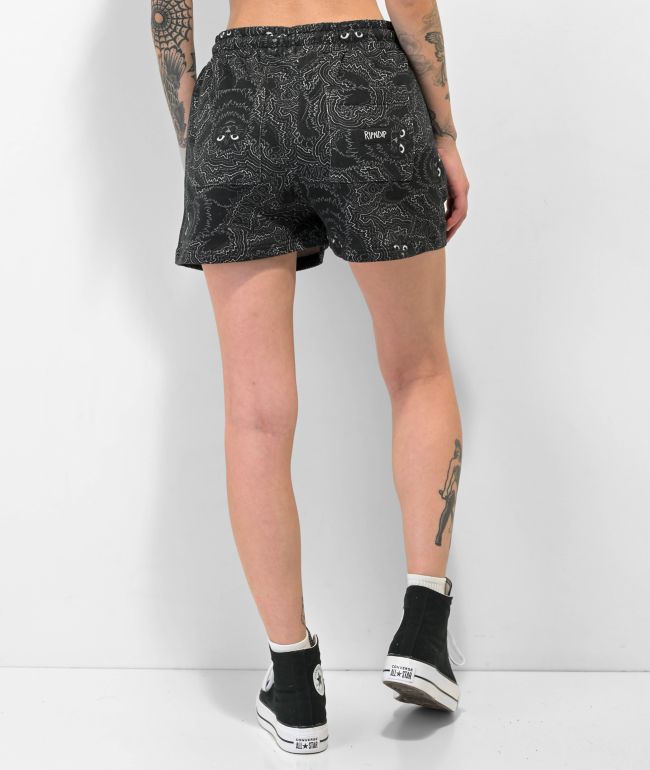 RIPNDIP Energy Black Sweat Shorts - thumbnail 2