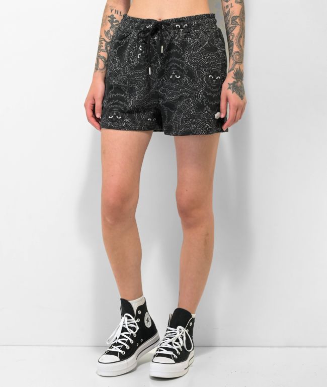 RIPNDIP Energy Black Sweat Shorts