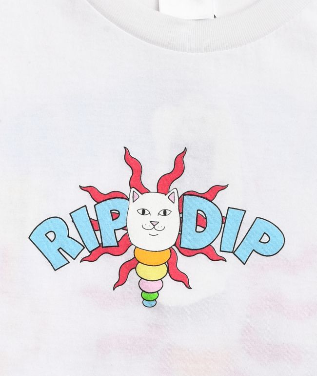 RIPNDIP Ethereal White T-Shirt - thumbnail 3