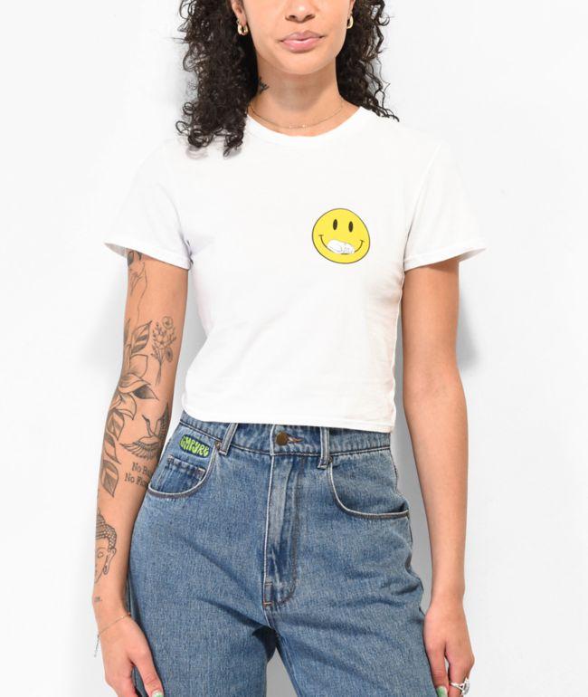 RIPNDIP Everything Will Be Okay White Baby T-Shirt - thumbnail 2