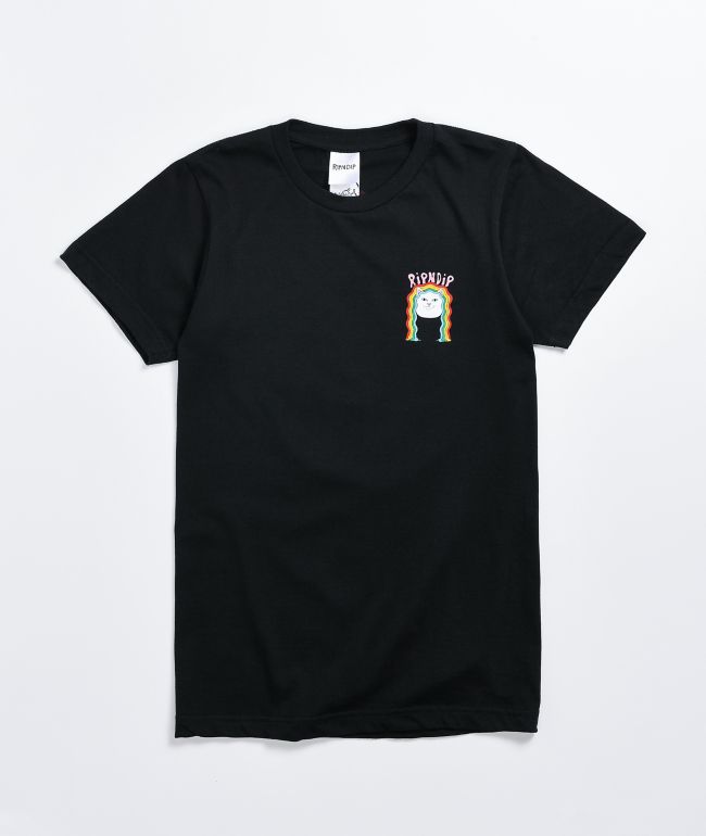 RIPNDIP Groovy Nerm Black T-Shirt - thumbnail 2