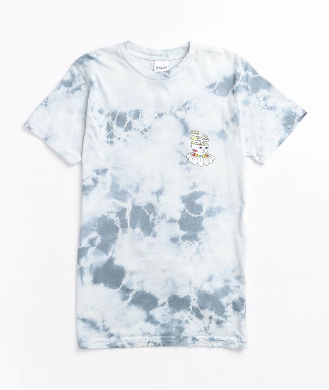 RIPNDIP Imagine Blue Tie Dye Boyfriend T-Shirt - thumbnail 2