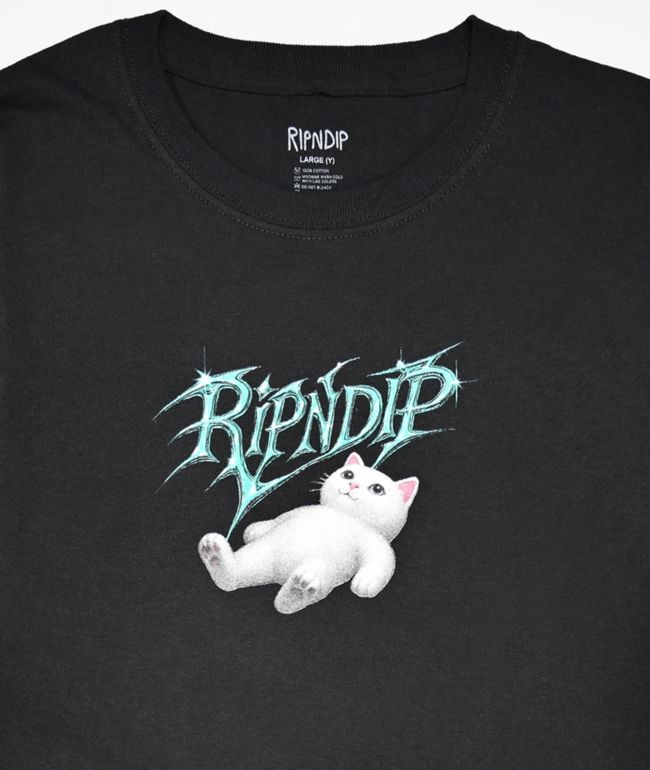 RIPNDIP Kids Space Vision Black T-Shirt - thumbnail 3