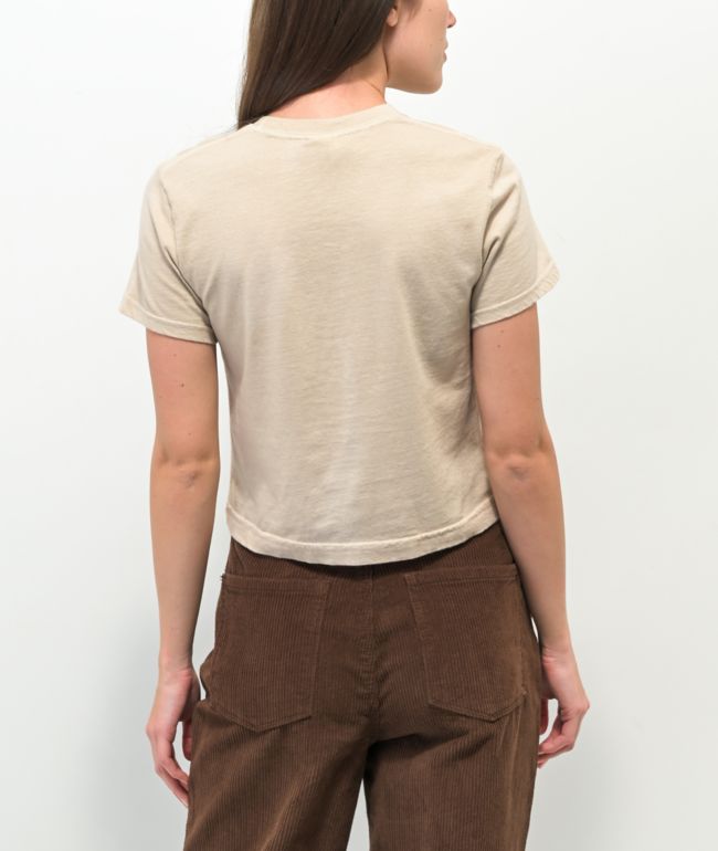 RIPNDIP Limbo Cream Crop T-Shirt - thumbnail 3