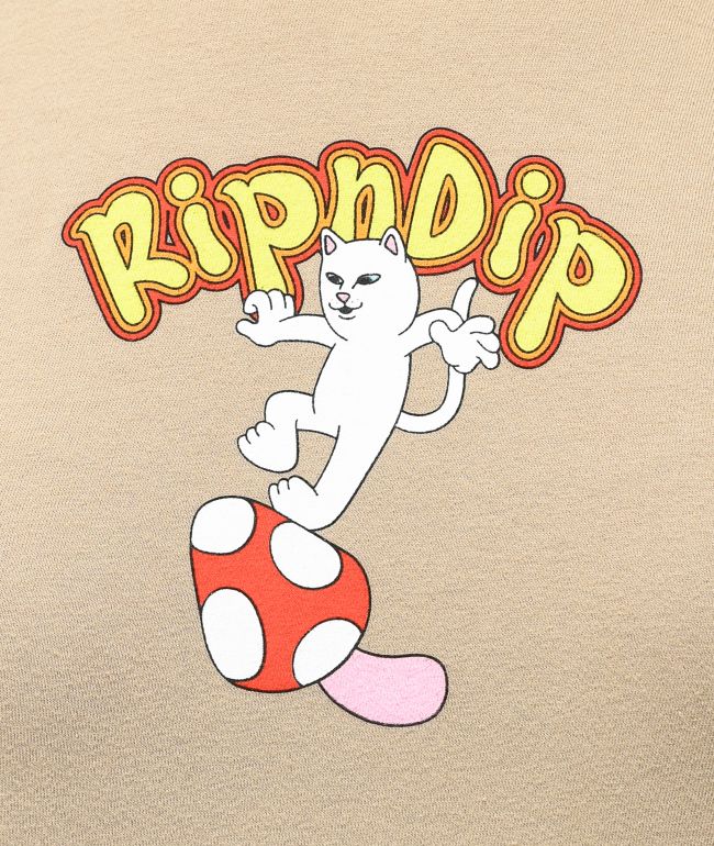 RIPNDIP Lucid Vacation Tan T-Shirt - thumbnail 3