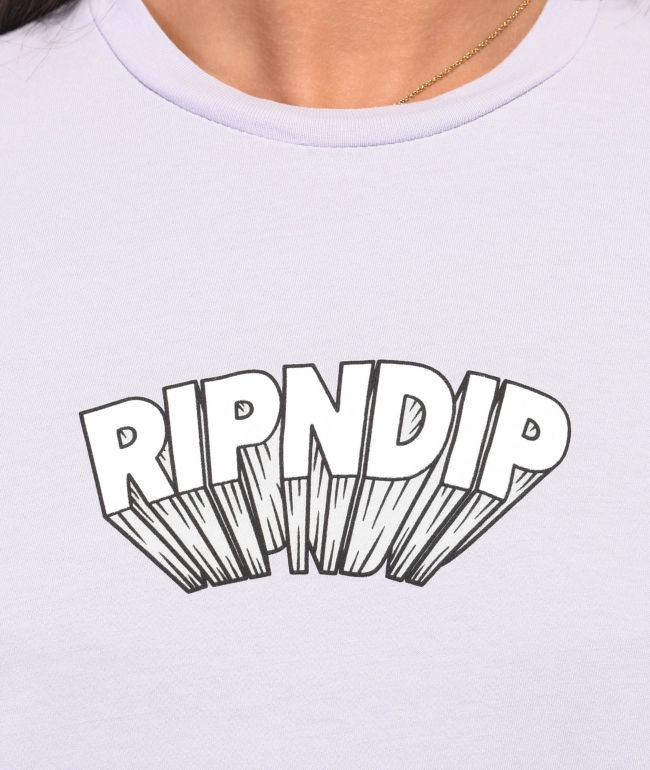 RIPNDIP Mind Blown Lavender T-Shirt - thumbnail 3