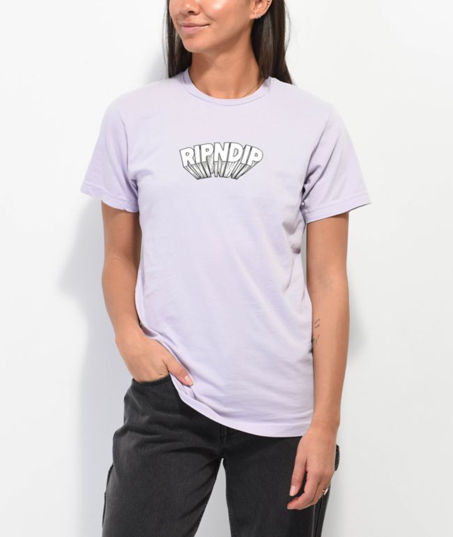 RIPNDIP Mind Blown Lavender T-Shirt - thumbnail 2