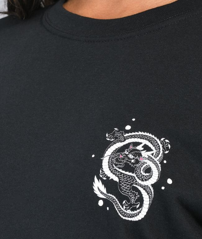 RIPNDIP Mystic Jermal Black Long Sleeve T-Shirt - thumbnail 3