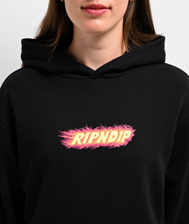 RIPNDIP Risky Business Black Hoodie - thumbnail 3