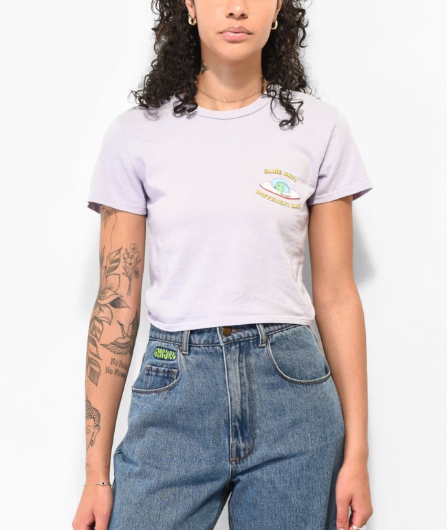RIPNDIP Same Shit Different Day Lavender Baby T-Shirt - thumbnail 2